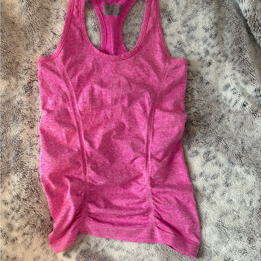 Athleta Fuchsia Racerback Tank Top